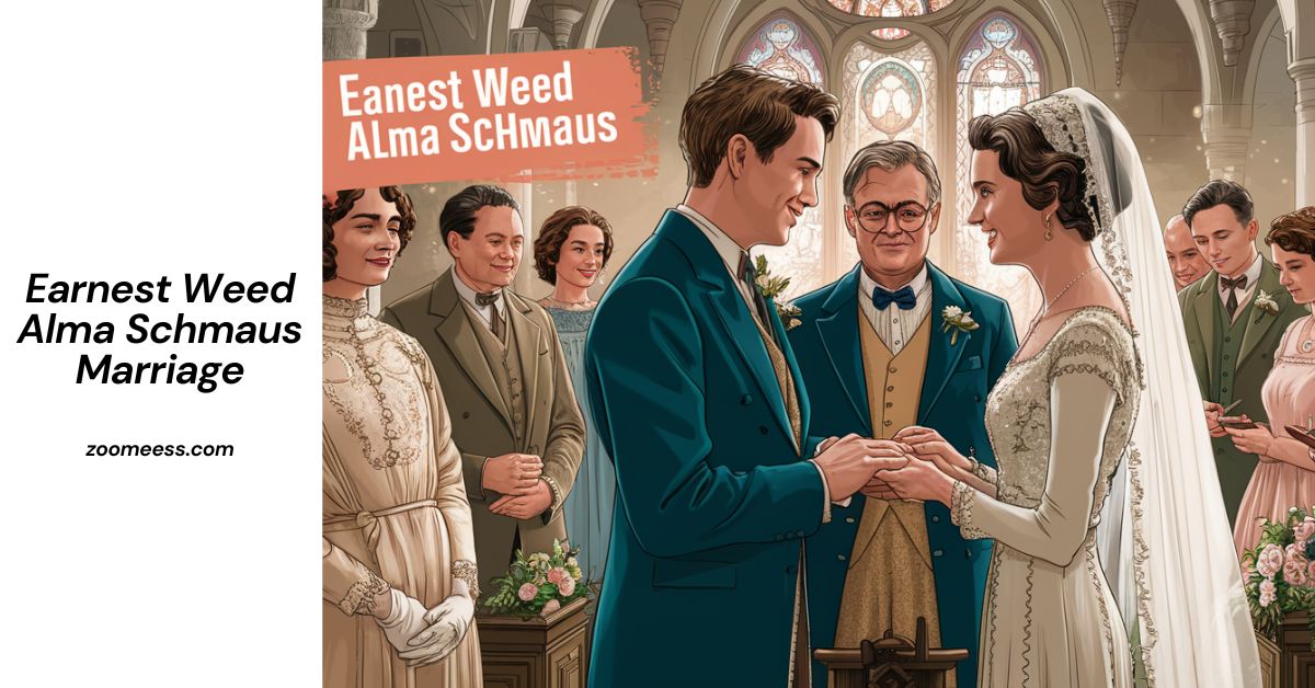 Earnest Weed Alma Schmaus Marriage